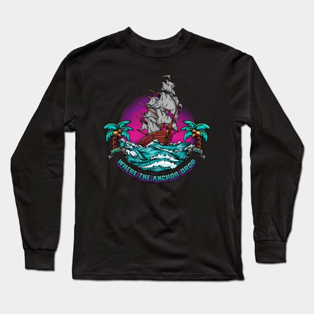 Sailor Long Sleeve T-Shirt by Hipedynamite